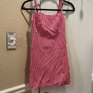red brandy melville dress